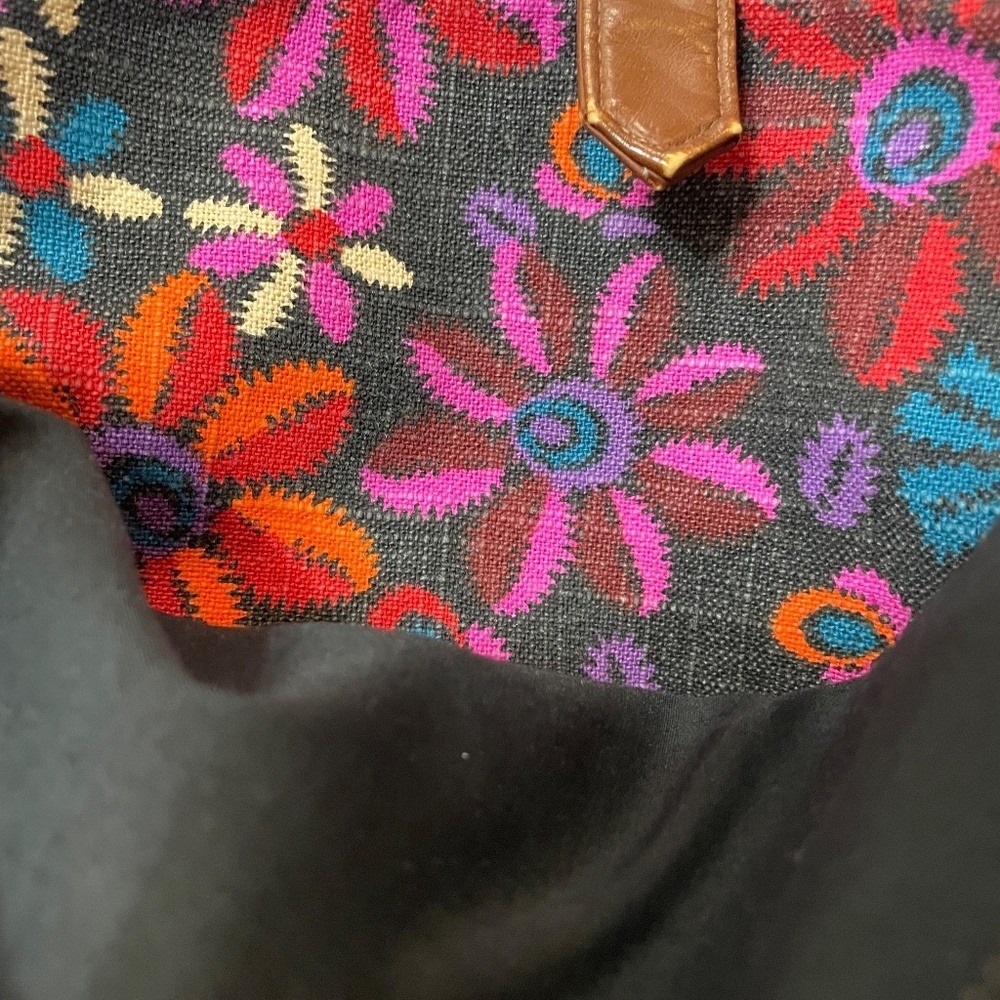 Mossimo Vintage Drawstring Backpack Vibrant Boho … - image 3